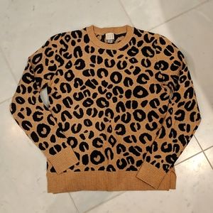 A New Day Cheetah Print Sweater